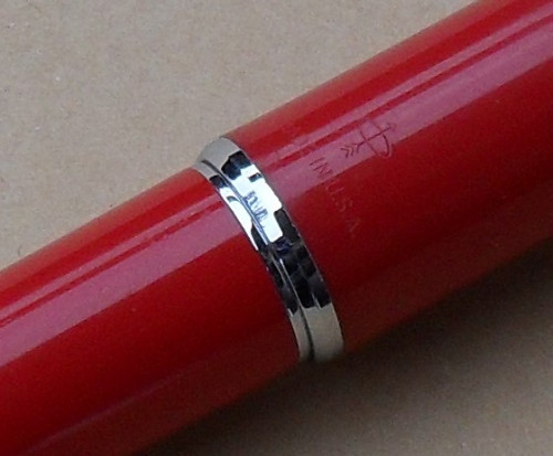 Parker 45 Arrow - cap engraving - made in.JPG