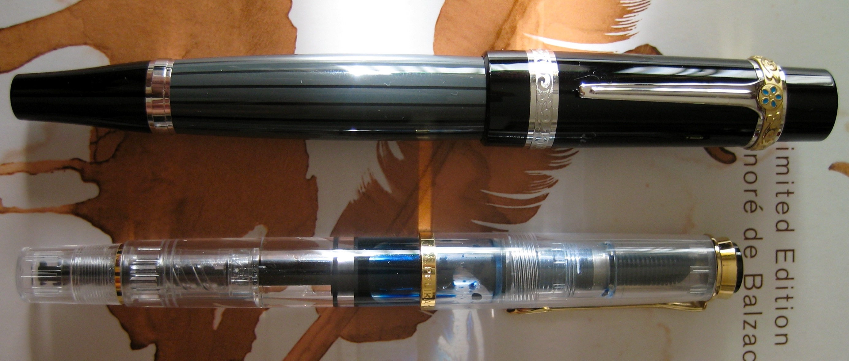 La Montblanc a confronto con una M200 Demo