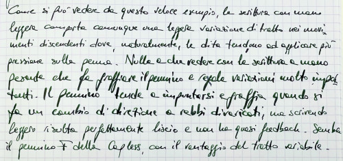 Chiedo scusa per la pessima grafia, ho scritto un po’ al volo