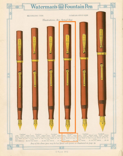 8. Waterman Catalog 1925, pag.18 (fonte PCA).jpg