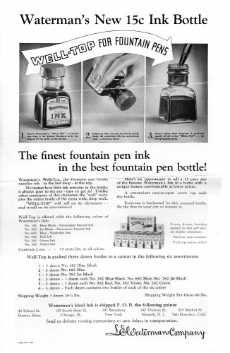 9. WATERMAN - 1936.07 - WELL-TOP INKWELL - Leaflet.jpg