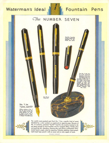 9. Waterman's Catalog 1933, p.8 (fonte PCA).jpg