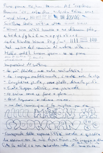 03 - Majhon Moonman A1 Capless.jpg (178.98 KiB) Visto 2861 volte Scrittura - Majohn Moonman A1 Capless - Abulafia