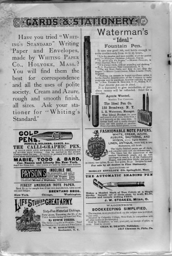 5. «The Century Illustrated Monthly Magazine» Sept. 1885 - Stationery Ads.jpg