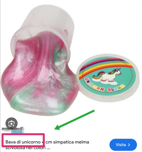 bava di unicorno...