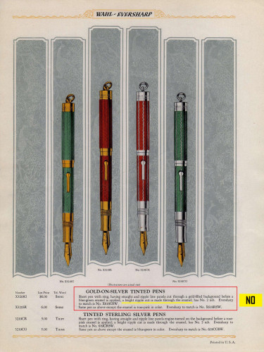 22. WAHL-EVERSHARP general catalog 1928 - tinted pens (fonte PCA) - ENAMEL.jpg