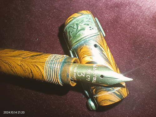 IMG20241014212042.jpg (1 MiB) Visto 2049 volte La foto non è ottimale, ma il pennino sembra in discreto stato