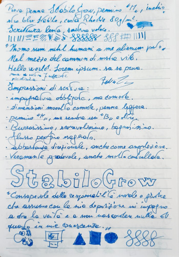 Stabilo Grow - Abulafia - Scrittura