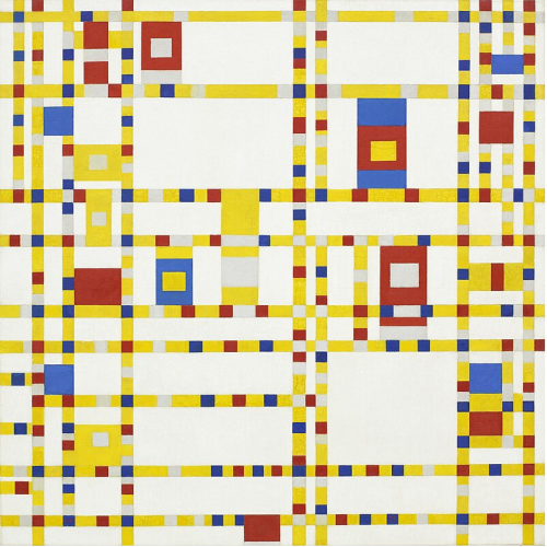 Piet Mondrian, 1942 - Broadway Boogie Woogie.png