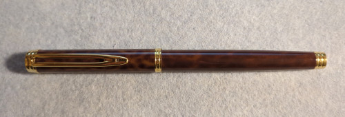 Waterman Gentleman Laquer Brown Marble - chiusa