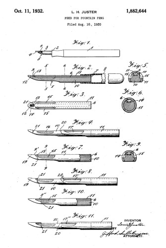 16. U.S. Patent No. 1,882,644 (Tip-Fill feed) 1932.10.jpg