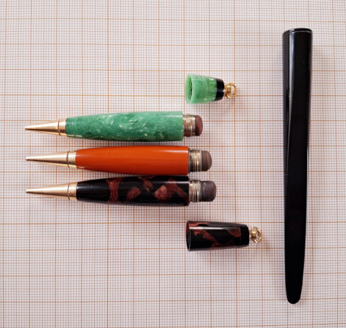 37. VEST-PARKER PENCILS. 3 colours & Envelopener.jpg