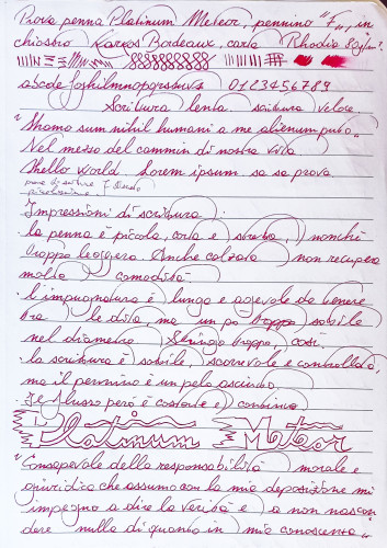 Platinum Meteor &quot;Hot Wheels&quot; - Abulafia (scrittura)