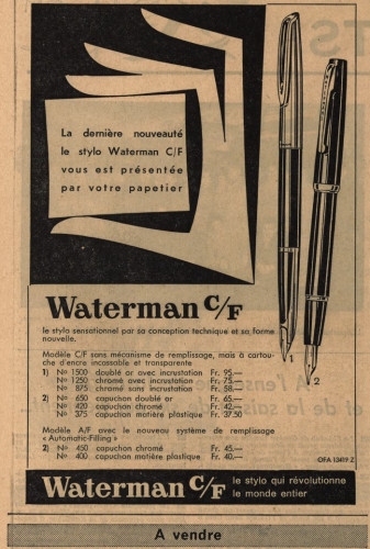 La tribune de Genève - 17 dicembre 1958.jpg (237.98 KiB) Visto 9354 volte La tribune de Genève, Numero 295, 17 dicembre 1958<br />fonte e-newspaperarchives.ch
