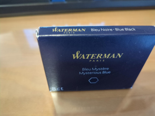 Cartucce Waterman Mysterious Blu
