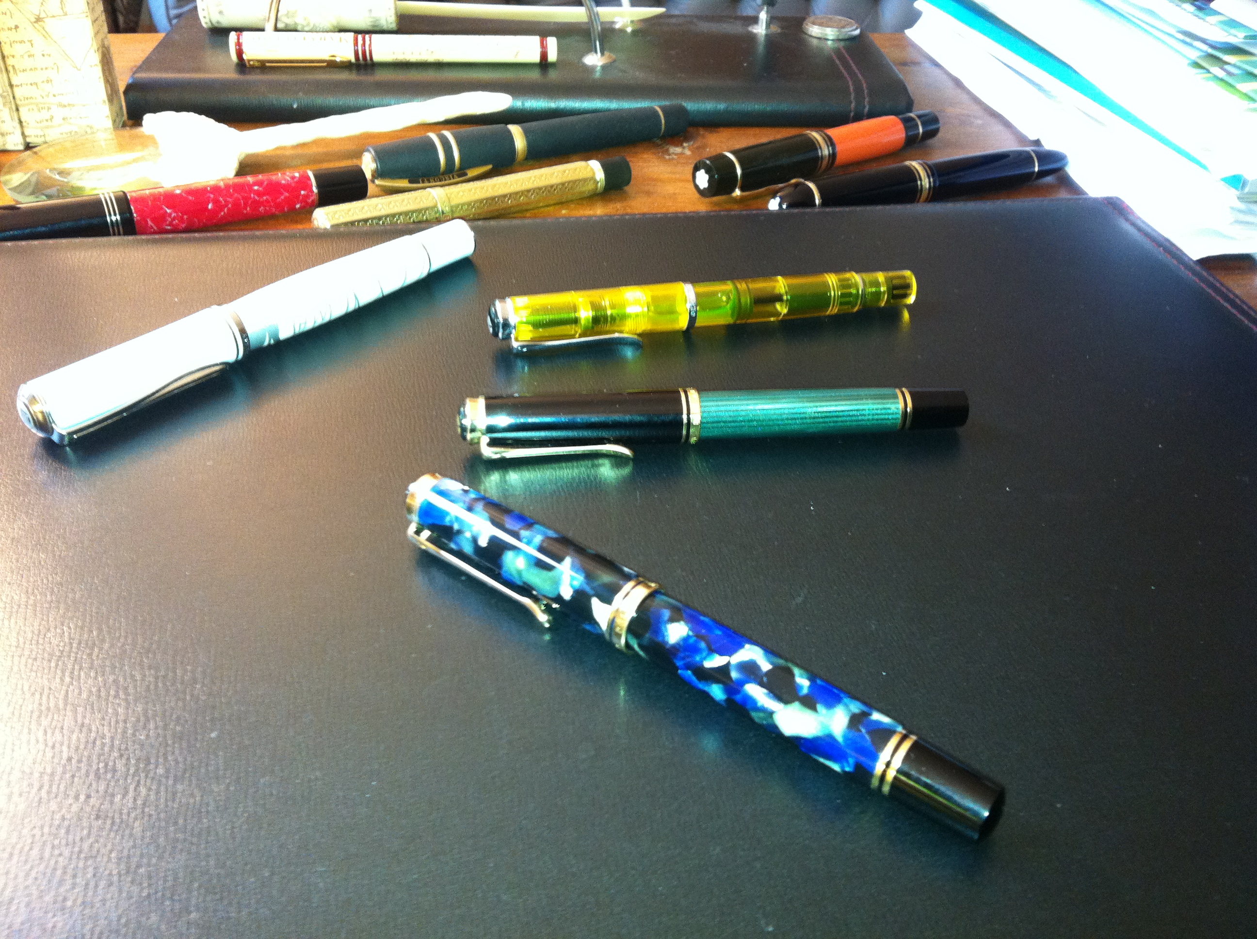 le Pelikan: Eternal ICE, M620 Copenhagen, M400, M205 DUO