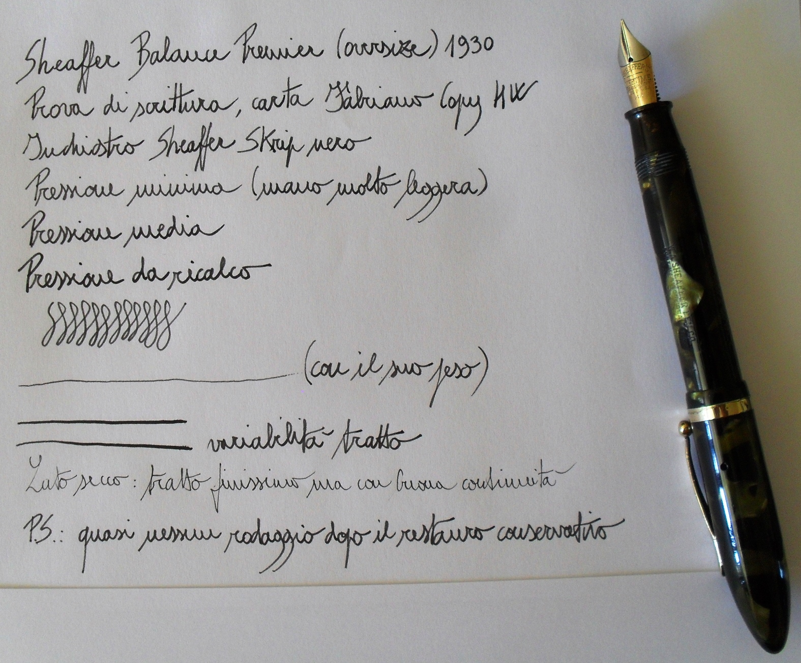 Sheaffer Balance Premier-writing sample.jpg