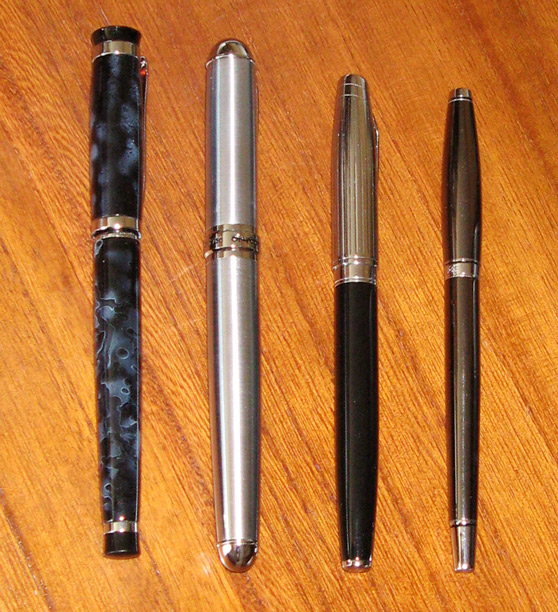 Baoer 508 - Jinhao X750 - Baoer 100 - Baoer 383.jpg