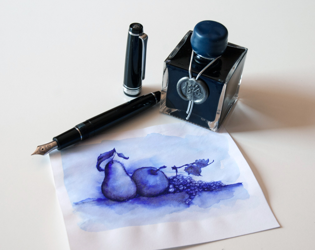 Herbin 1670 Bleu Ocean e Sailor Sapporo HF.jpg