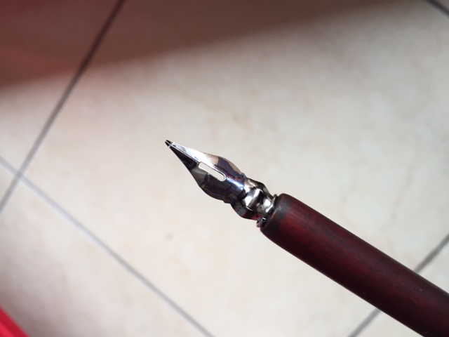 Pennino nel verso "normale"