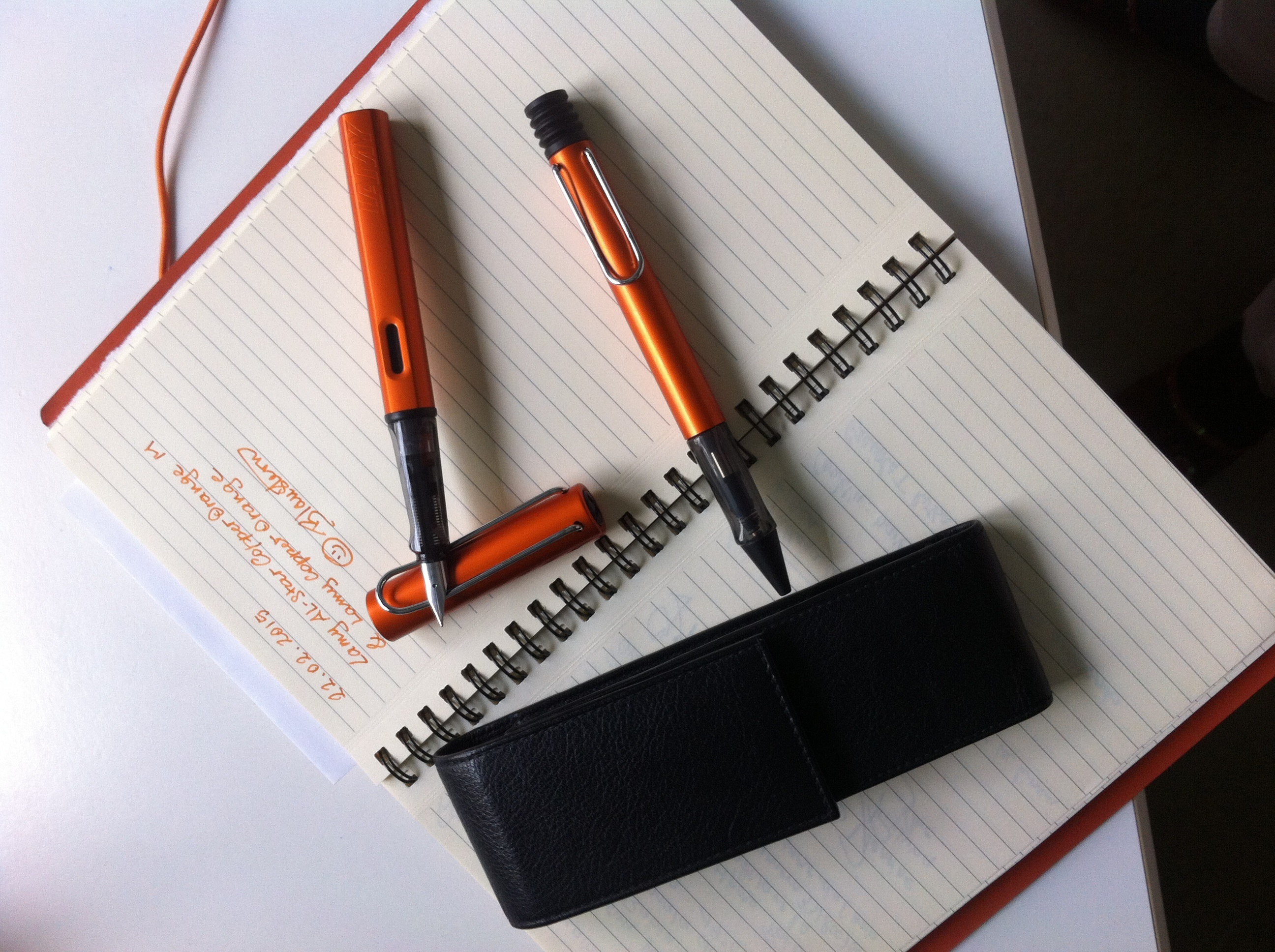 Lamy AL-Star Copper Orange Set