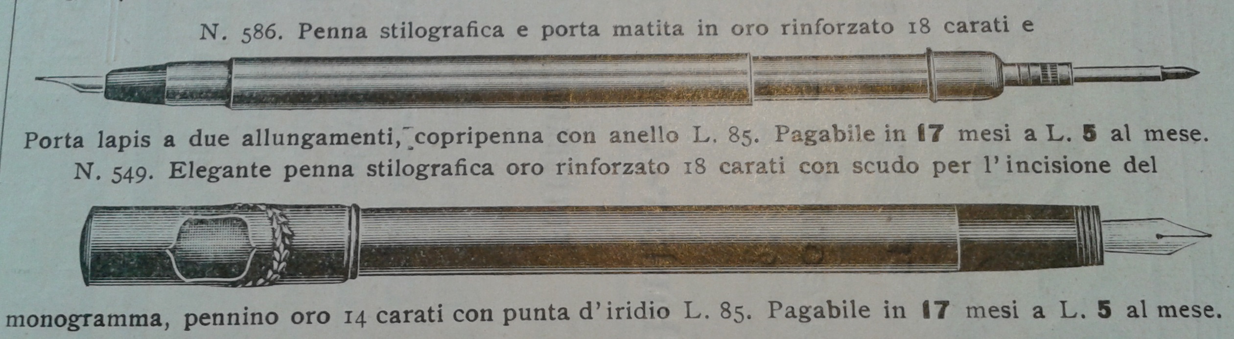 2. Pubblicità della ditta Mariani e Bissatini - dalla rivista quindicinale SCENA ILLUSTRATA - Anno L. Num. VI. Firenze, 15 marzo  1914 - pag. 5, particolare.jpg