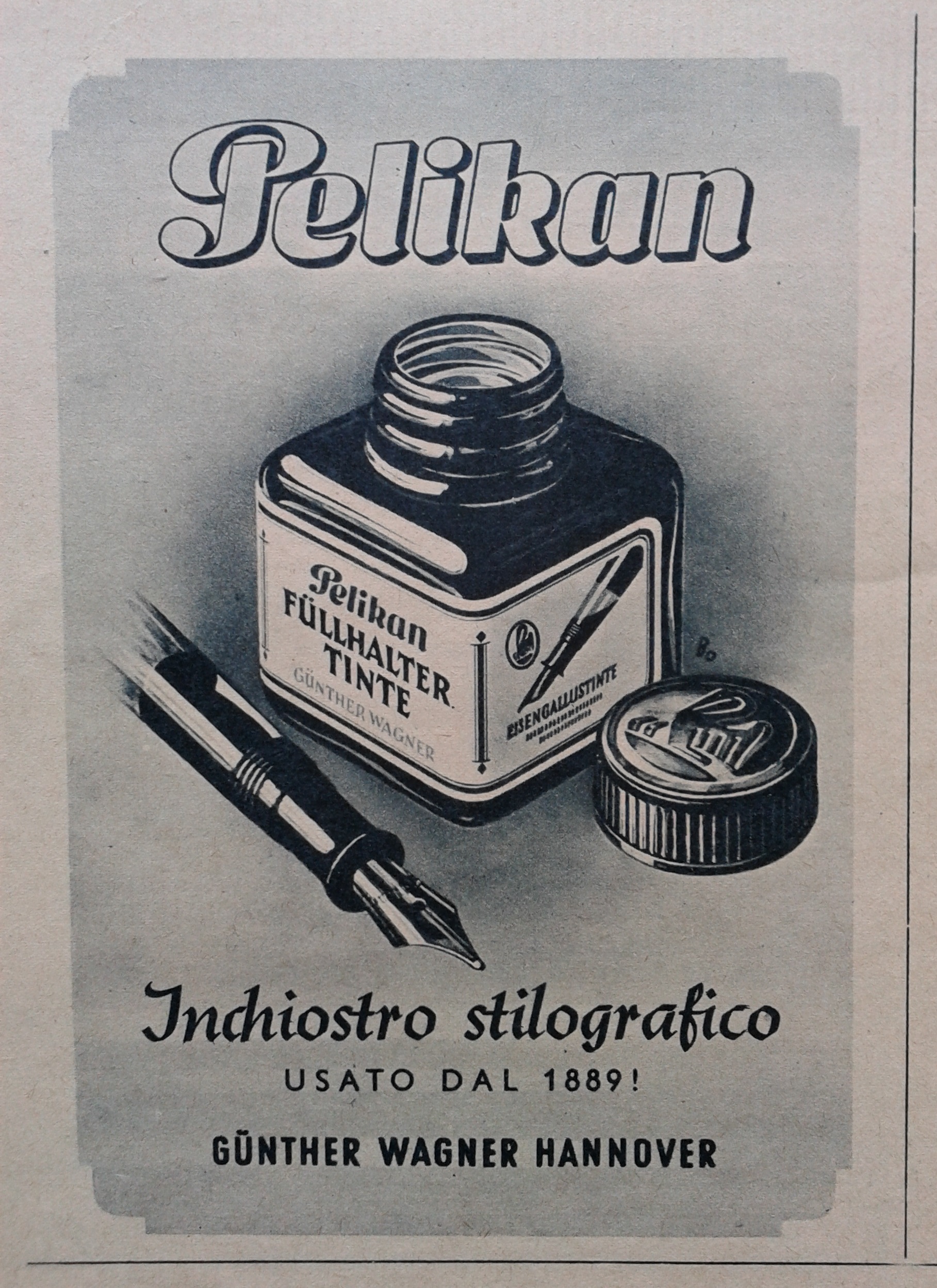 PELIKAN - Inchiostro ferrogallico e Pelikan 100N -Rivista quindicinale SIGNAL - Anno 1943 - nr.1 di Gennaio.jpg