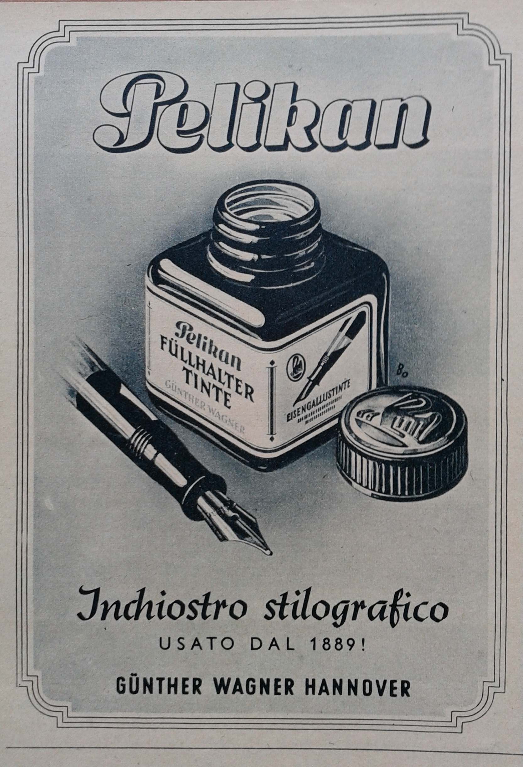 4. PELIKAN - Inchiostro ferrogallico e Pelikan 100N -Rivista quindicinale SIGNAL - Anno 1943 - dal nr. 2 di gennaio al nr. 24 di dic..jpg