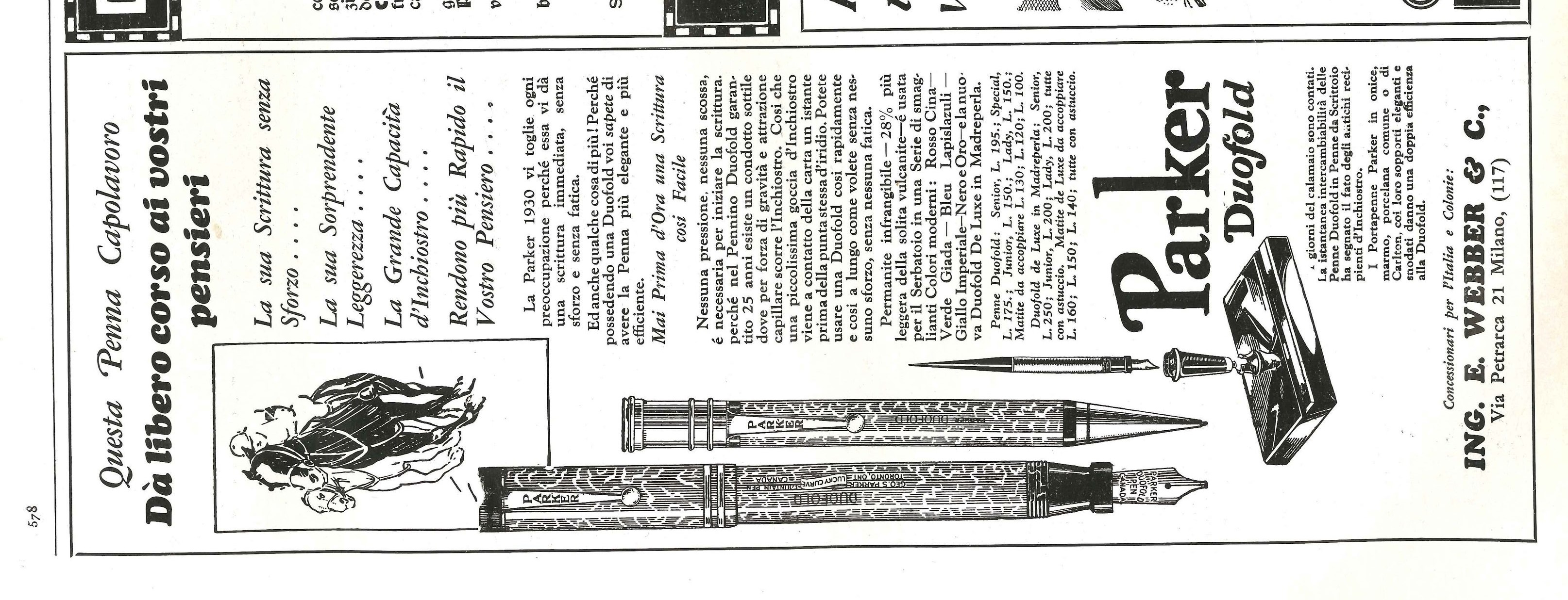 1. PARKER DUOFOLD 1 - L'Illustrazione Italiana - Anno LVII - N.33; 1930-08-17.jpg