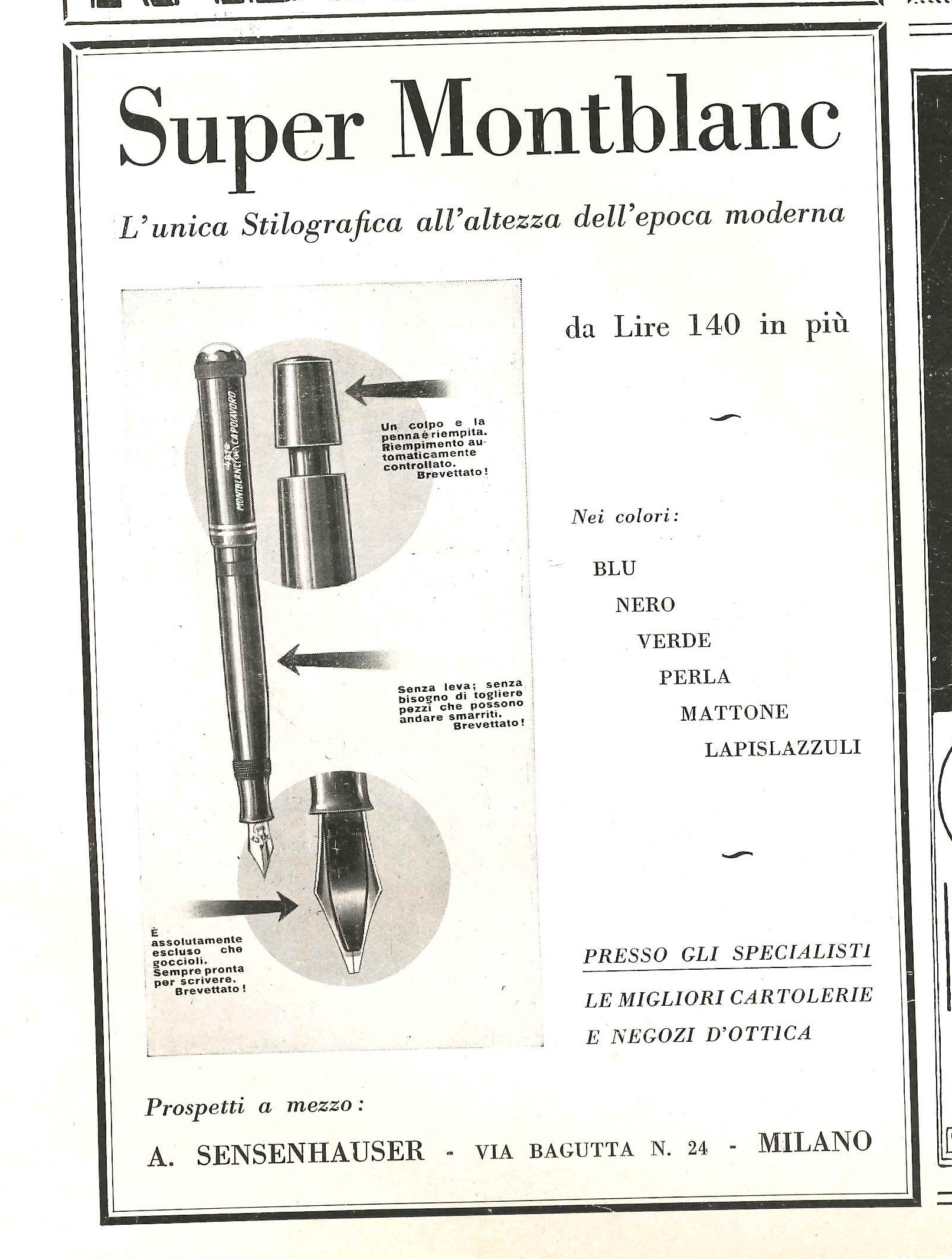 7. MONTBLANC CAPOLAVORO push-knob  - L'Illustrazione Italiana - Anno LVII - N.43; 1930-10-26. pag.612.jpg