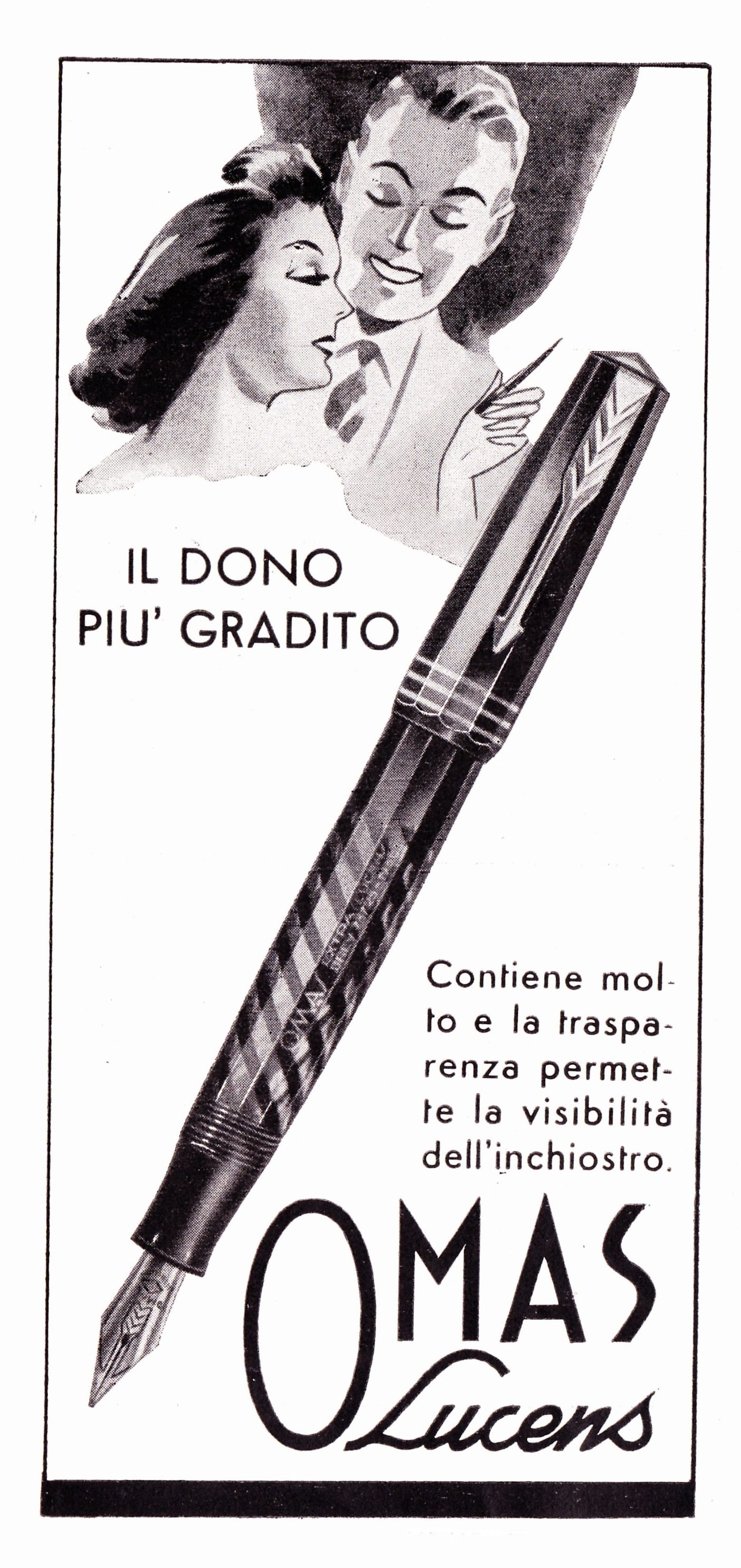 6. OMAS Extra Lucens Lady - 1940-11-24 - L'Illustrazione Italiana - Anno LXVII N.47 - pag.VI delle pubblicità.jpg