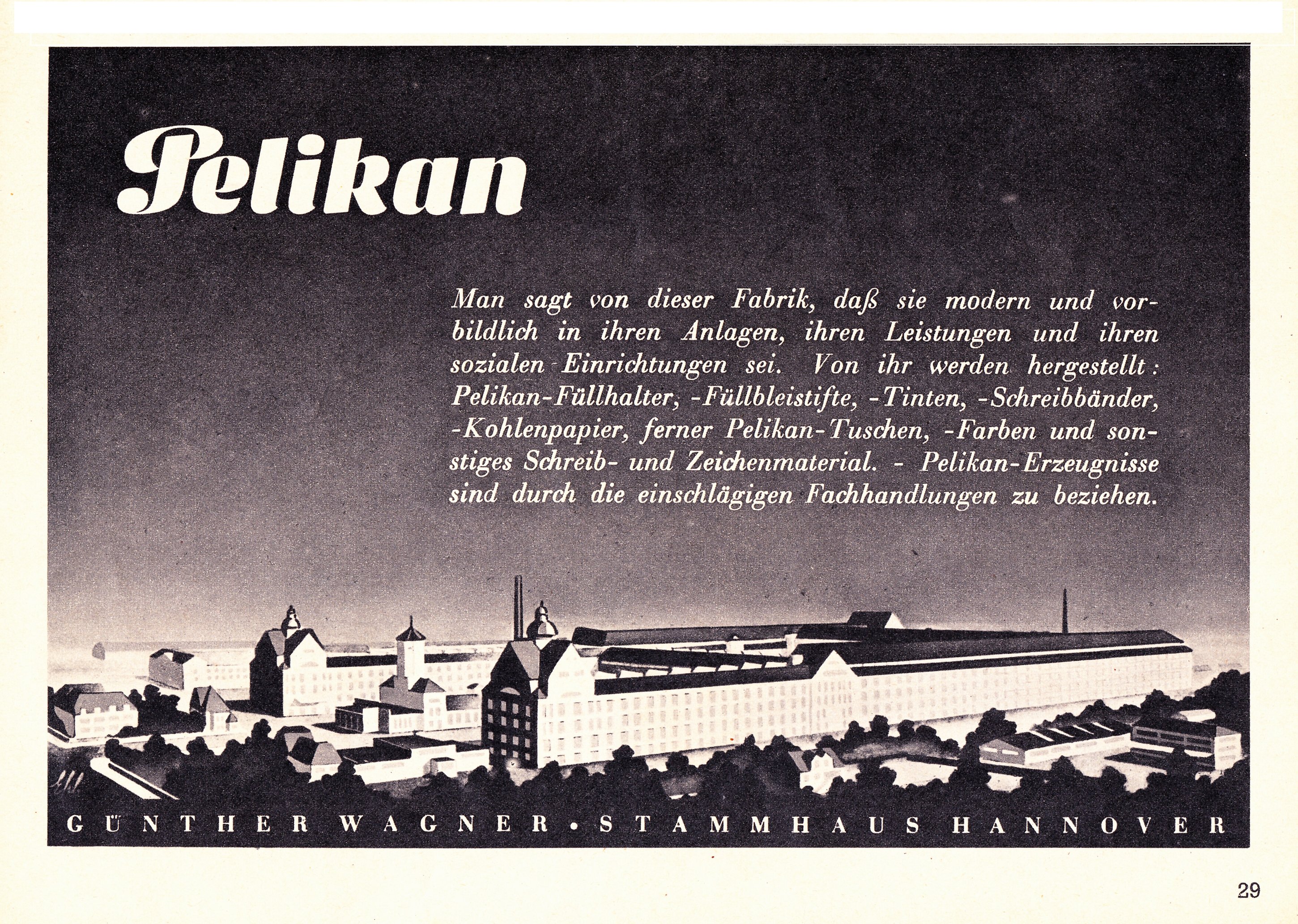 10. PELIKAN La Fabbrica ad Hannover - 1941-03 - SIGNAL - quindicinale della Wehrmacht - 1o Numero di Marzo 1941 - Nr.5 - pag.29.jpg