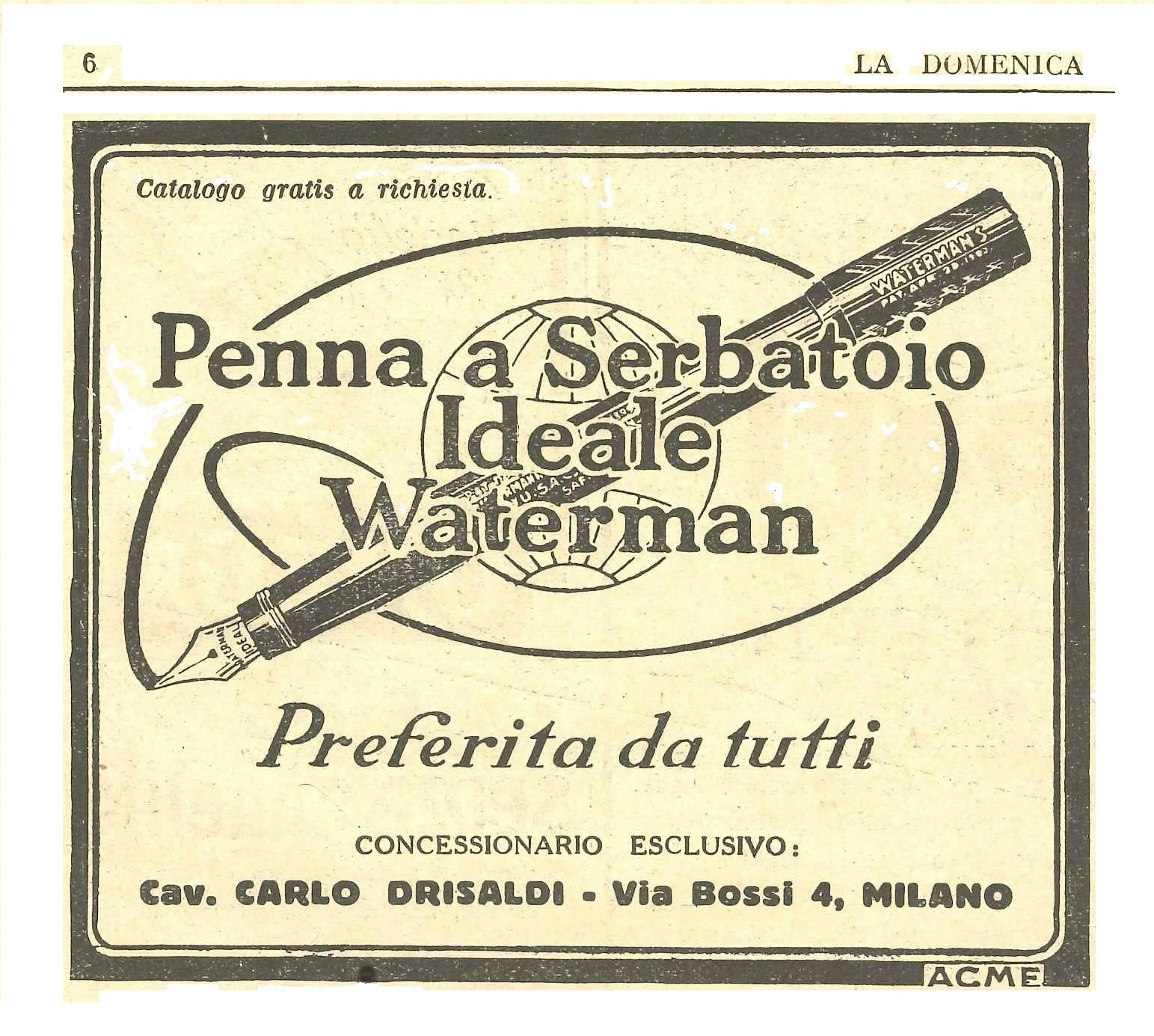 6. WATERMAN - safety - 1926-10-24 - La Domenica del Corriere - Anno XXVIII N.43 - pag.6.jpg