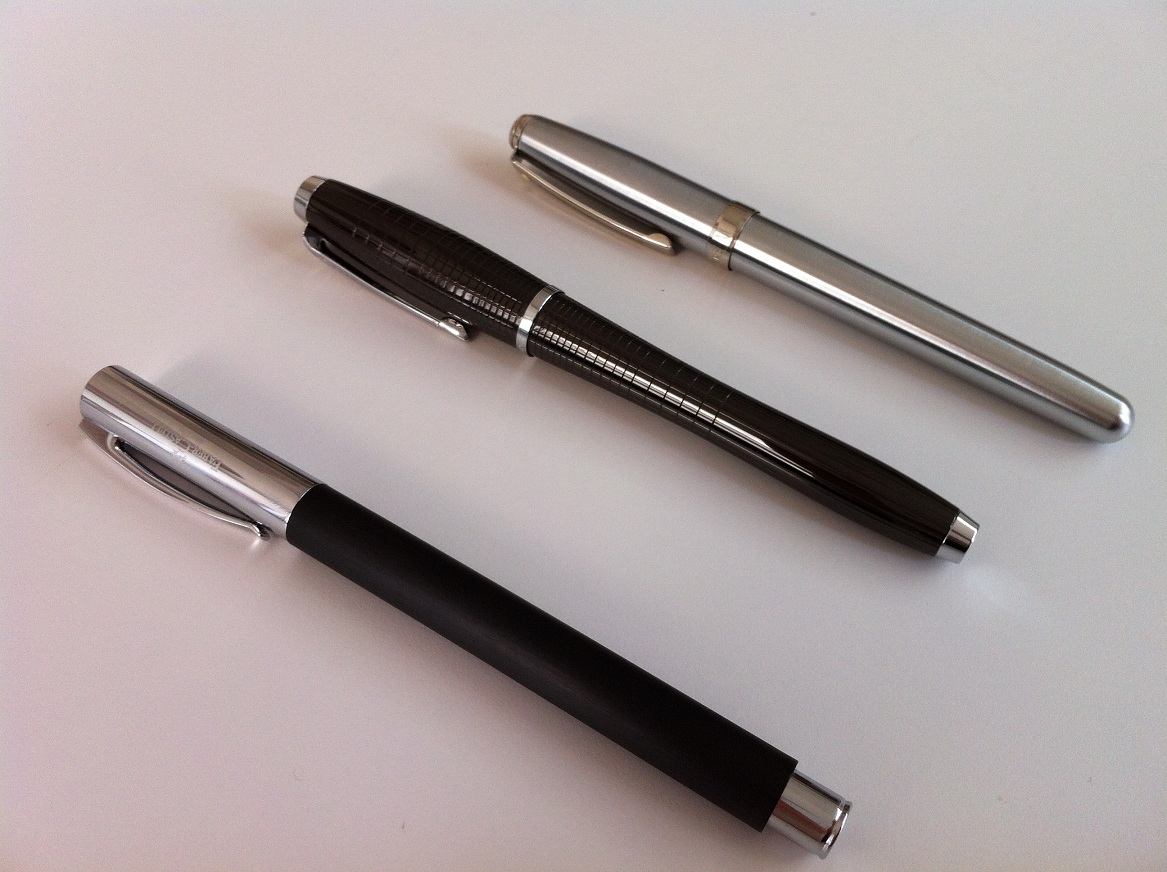 SHEAFFER, PARKER, FABER-CASTELL