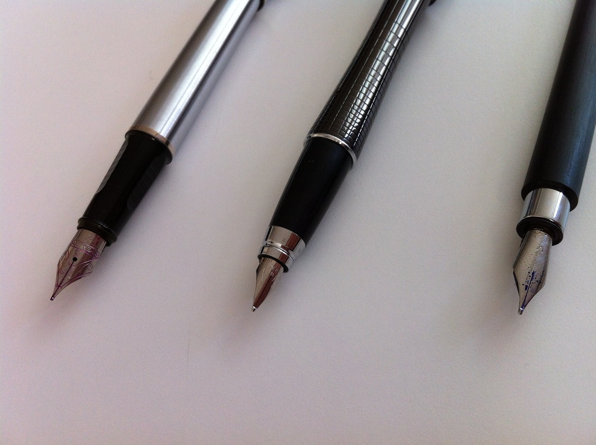 SHEAFFER, PARKER, FABER-CASTELL: i pennini