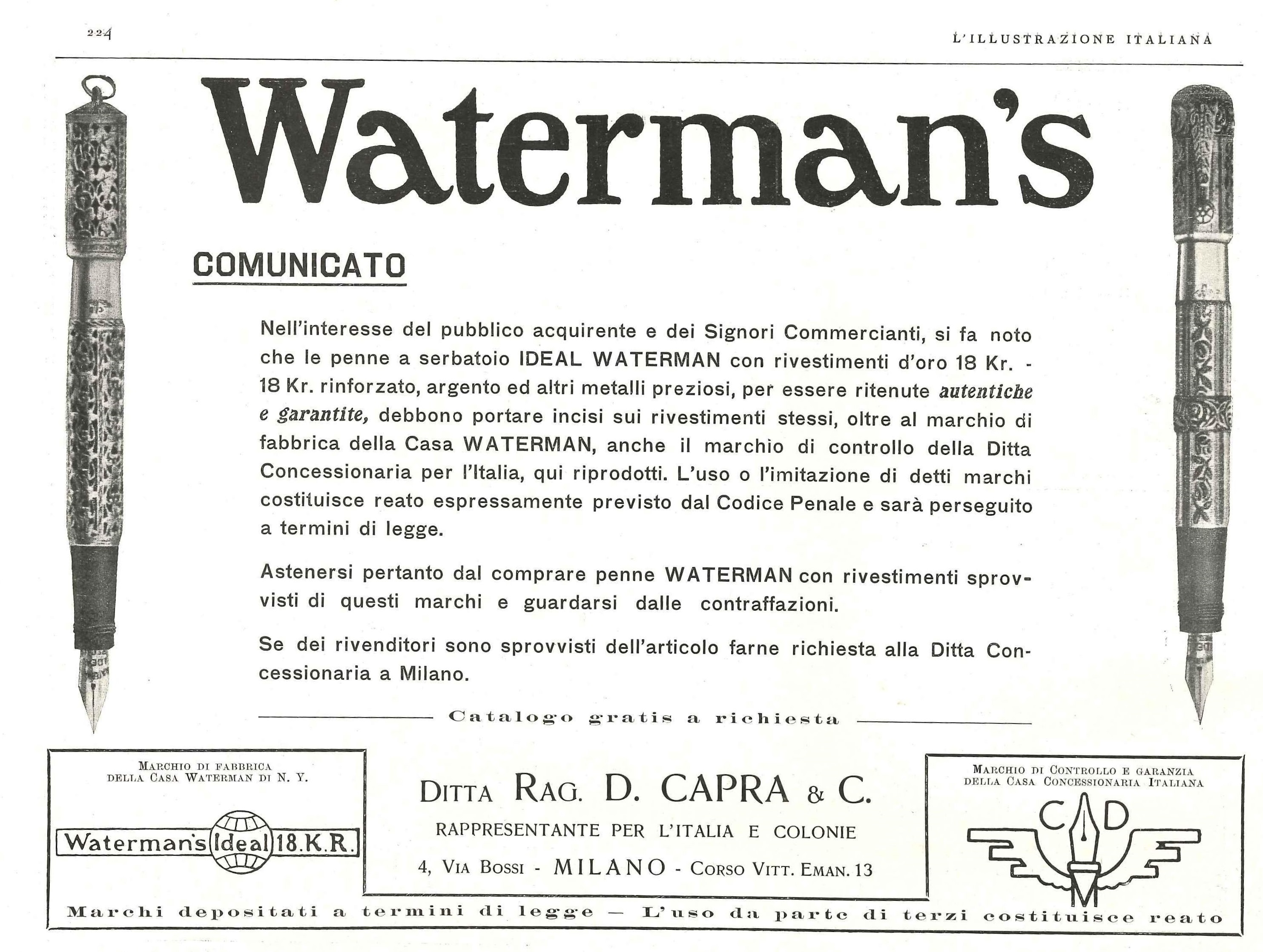 A6. WATERMAN - Safety overlay by Capra - 1931-02-15. L'Illustrazione Italiana - Anno LVIII - N.7, pag.224..jpg