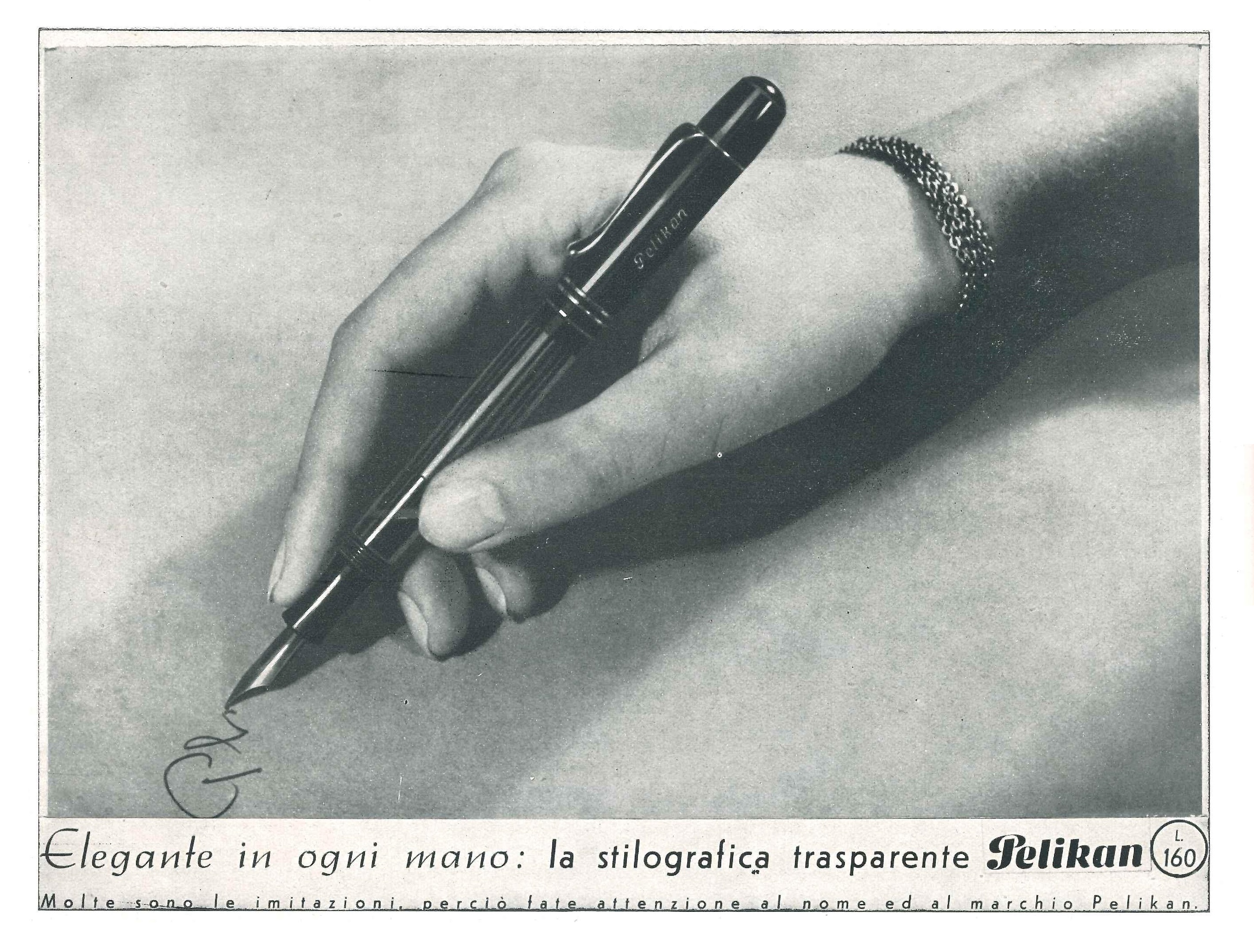 2. PELIKAN - 100N- 1940-12-22. L'Illustrazione Italiana. Anno LXVII - N.51 Natale Mediterraneo, pag. XLVI.jpg