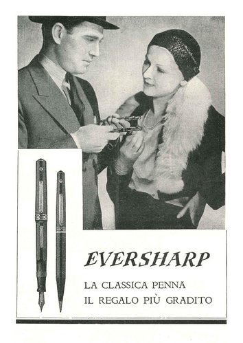 3. EVERSHARP - 1933-04-16. L'Illustrazione Italiana - Anno LX - N.16, pag.566..jpg