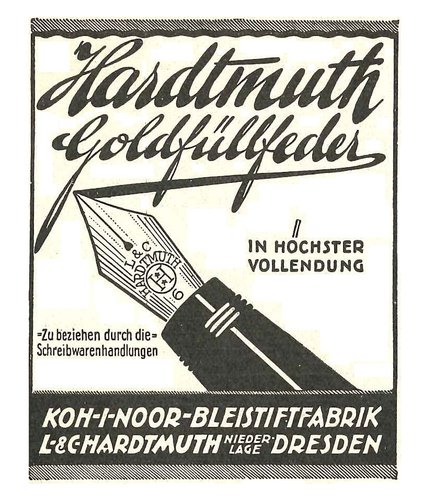 1. HARDTMUTH - pennini d'oro - 1928-11. Velhagen und Klasings Monatshefte - Anno XVIII pag.35.jpg