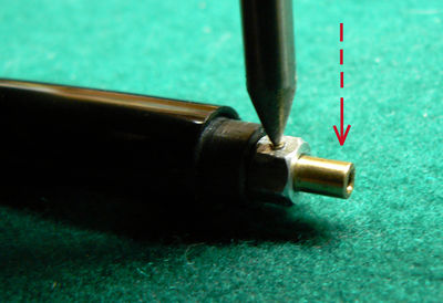 fig.15 - rimozione meccanica della spina