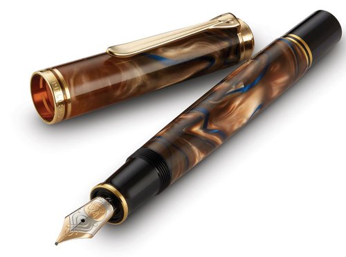 Pelikan M800 Grand Place Special Edition - Fountain Pen - Penna Stilografica foto testo.jpg