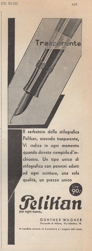 8. PELIKAN - 100 - 1931-05. Le Vie d'Italia - Anno XXXVII - N.5 - pag.231.jpg