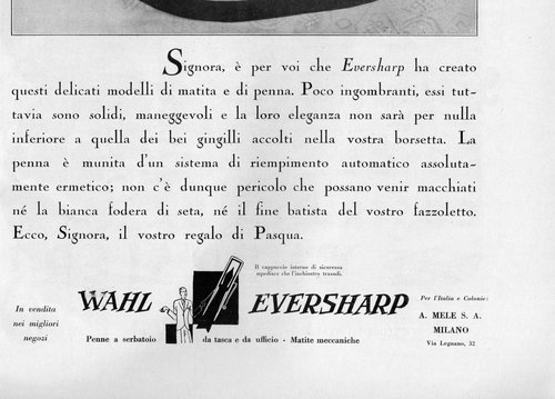 10. EVERSHARP  - Ladies' size e matita - 1929-03-31. L'Illustrazione Italiana - Anno LVI - N.13, pag.483 (inferiore).jpg