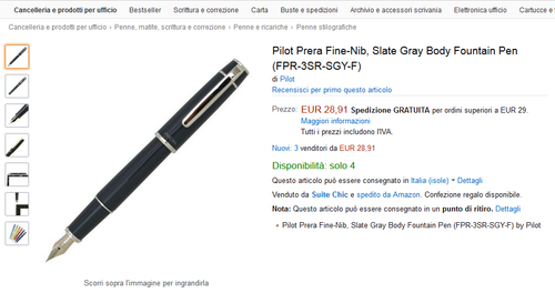 2016-08-21 01_04_51-Pilot Prera Fine-Nib, Slate Gray Body Fountain Pen (FPR-3SR-SGY-F)_ Amazon.it_ C.png