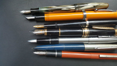 16 euro + 12 sp. mi interessava la Kaweco e la Sheaffer.