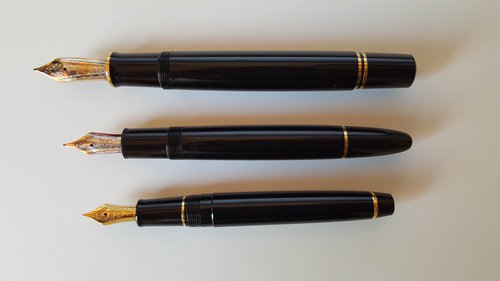 Pelikan m1000 Montblanc 146 Sailor Sapporo