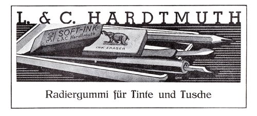 4. L.&C. HARDTMUTH - Ink eraser gum - 1937. St. Kassian Kalender, Jahrgang 235.jpg (1.79 MiB) Visto 4644 volte L.&C. HARDTMUTH - Ink eraser gum - 1937. St. Kassian Kalender, Anno 235.