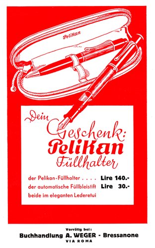 5. PELIKAN - 100N set - 1939. St. Kassian Kalender, Jahrgang 237, pag. terza di copertina - Copia.jpg (1.97 MiB) Visto 4629 volte PELIKAN - 100N - 1939. St. Kassian Kalender, Anno 237, pag. terza di copertina.