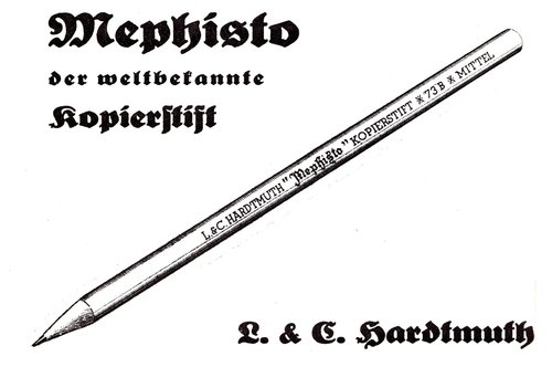 9. L.&C. HARDTMUTH - Mephisto pencil - 1941. St. Kassian Kalender, Jahrgang 239.jpg (913.08 KiB) Visto 4644 volte L.&C. HARDTMUTH - Mephisto pencil - 1941. St. Kassian Kalender, Anno 239.