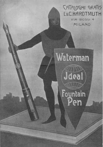 WATERMAN Ideal Fountain Pen - Concessionario L.&C. Hardtmuth (fino al 1913).jpg (2.59 MiB) Visto 3919 volte WATERMAN Ideal Fountain Pen - Concessionario L.&C. Hardtmuth (fino al 1913)